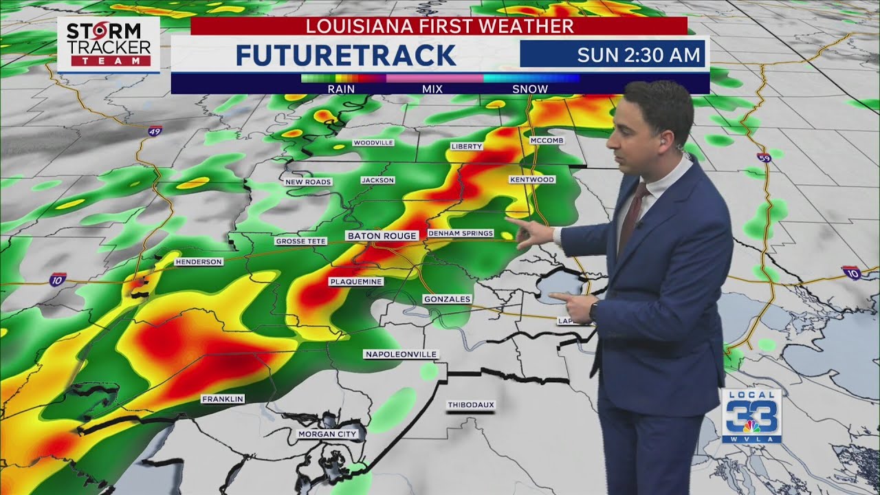 Friday night forecast: Severe storms possible this weekend - YouTube