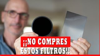 EVITA mis ERRORES al comprar Filtros ND,  Polarizador o Filtro MIST (Difusor)   APRENDE a USARLOS