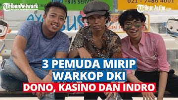 Viral Tiga Pemuda Mirip Dono, Kasino dan Indro Warkop DKI
