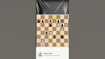 Find the fork  #chess #chesstactics #tactics #chesspuzzle #puzzle #chesstricks