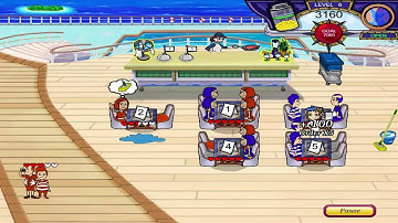 Diner Dash 3: Flo on the Go - Level #6 - Cruise Ship VI