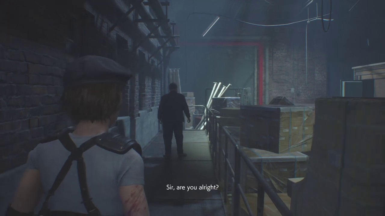 Dario Russo's Short Dialogue In Resident Evil 3