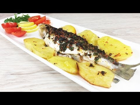 Fırında Soslu Levrek Tarifi - Yemek Tarifleri - Balıklar