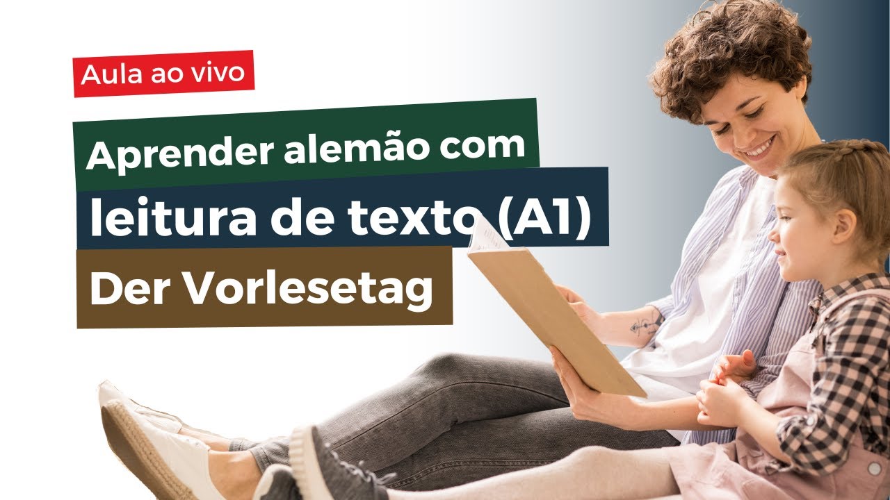 Aprender alemão com textos [LESEN] A1 | Thema: Dia da leitura (der ...