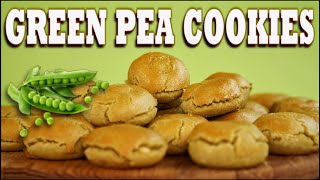 Green Pea Cookies For Chinese New Year Green Pea Friable Biscuit Recipe