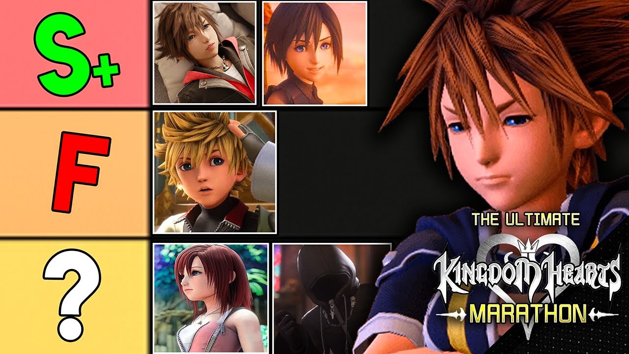 Kingdom Hearts and Disney Tier List