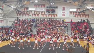 Redwood Homecoming Rally 2017 Varsity Cheer Routine