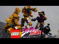 LEGO Jojo bizarre adventure dio vs jotoro stop motion