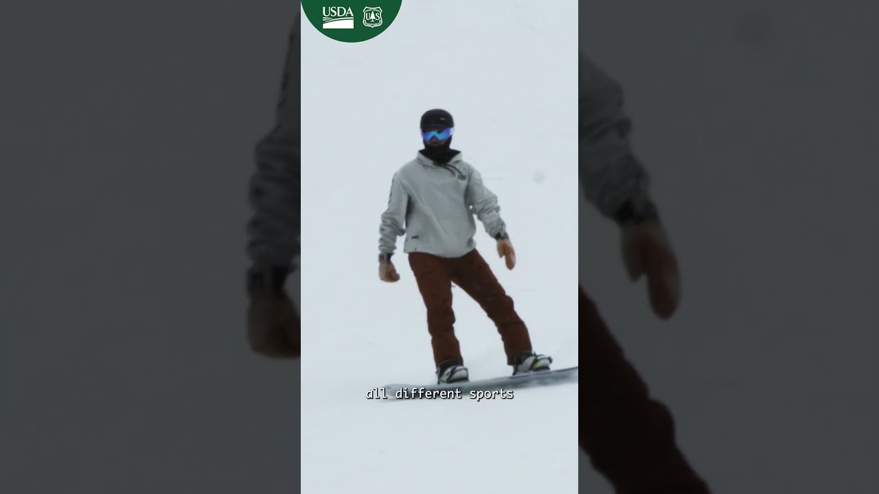 Forest Service serves as the foundation to training Olympic athletes.  #2026winterolympics