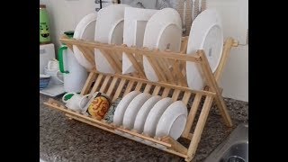 COMO ARMAR EL ESCURRIDOR - ORGANIZADOR DE PLATOS, SIMPLE Y SENCILLO, AQUI  TE AYUDAMOS 