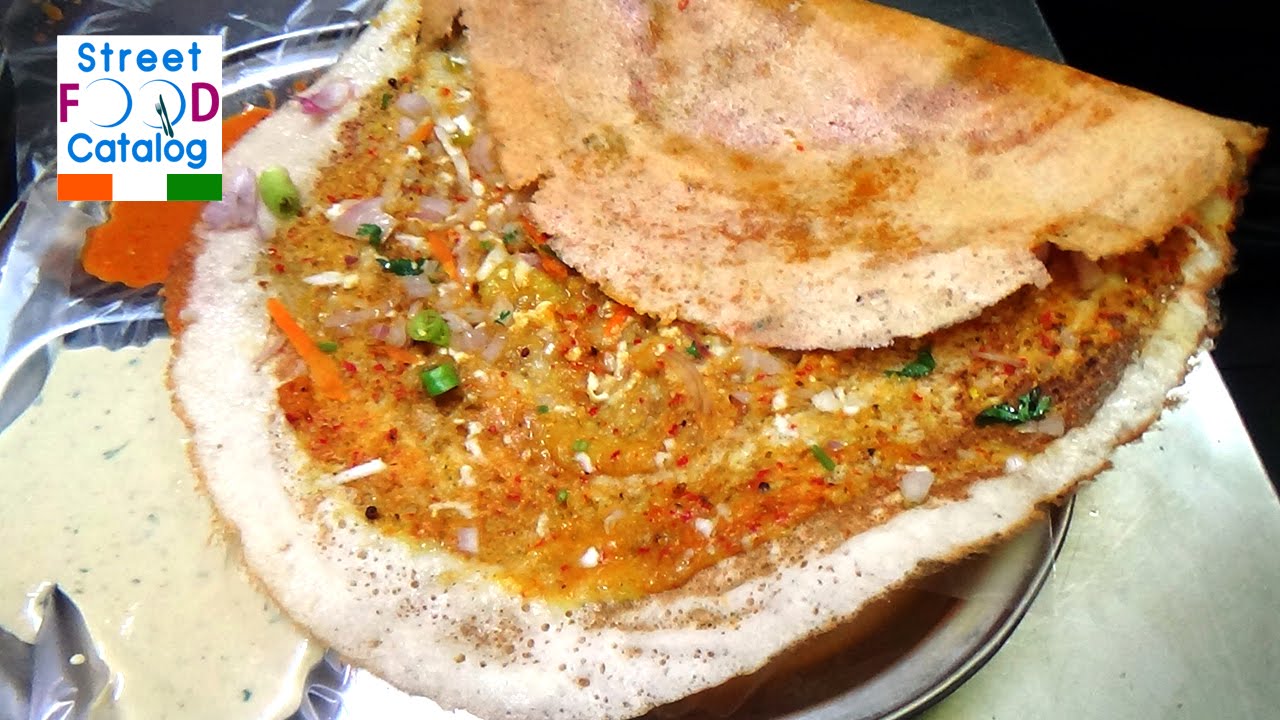 Paneer Dosa - Easy To Make Dosa Recipe - Popular South Indian Breakfast Recipe - Indian Street Food | Street Food Catalog