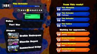 Splatoon 1 - Tidy Vs Messy Stream