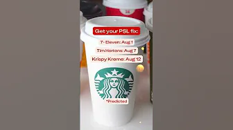 Here's When You Can Get Your PSL Fix ☕ thumbnail