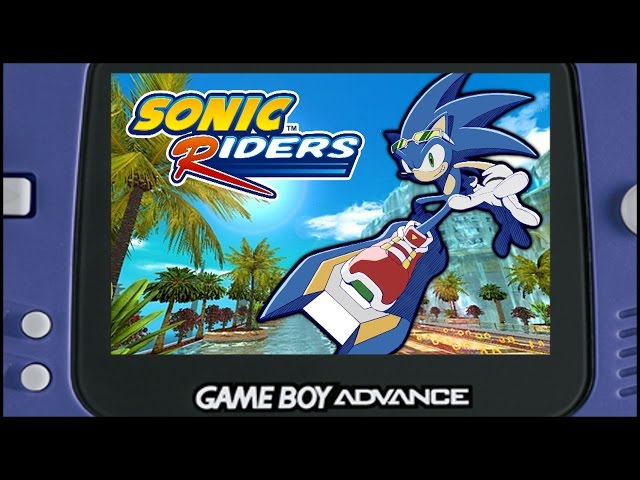 Sonic Riders (lost build of cancelled Game Boy Advance port of