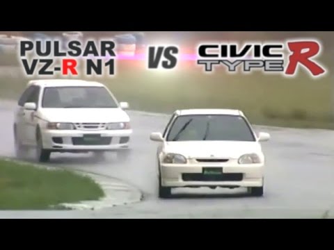 Eng Cc Civic Type R Ek9 B16b Vs Pulsar Vz R N1 Sr16ve Ebisu Hv29 Youtube