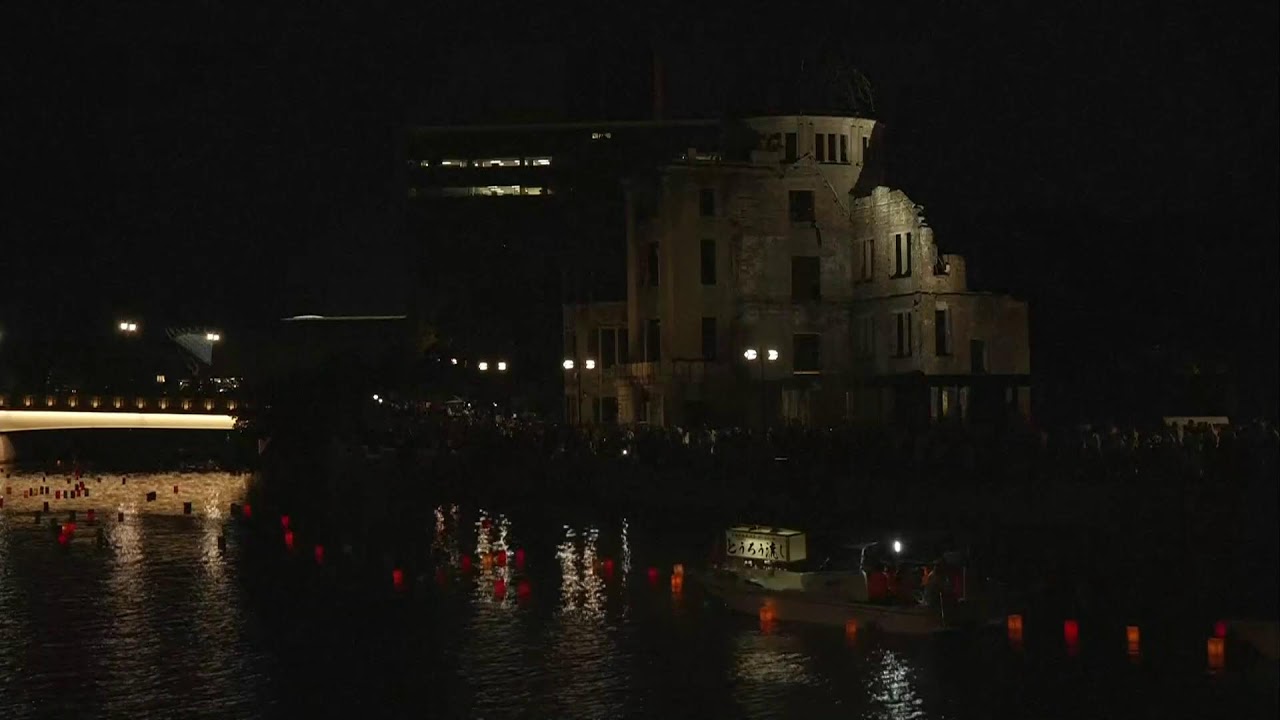 WW2 Anniversary: Candlelight vigil marks 80th anniversary of atomic bombing