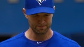 OAK@TOR: Happ fans six, allows one run vs. A's