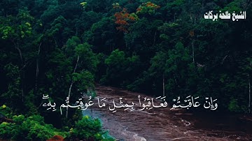 تلاوة من سورة النحل من الآية ١٢٥ الى الآية ١٢٨