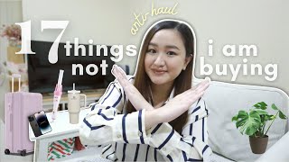 Anti-Haul 2023 | Things I am *NOT* buying this year 🙅🏻‍♀️