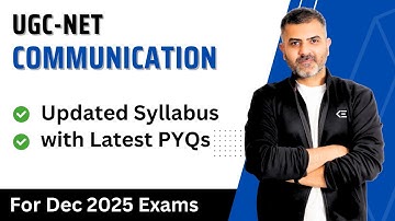Communication | Latest Syllabus and Pattern | For December 2025 Exams