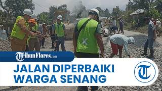Download lagu Jalan Nantal-Pupung di Manggarai Timur Mulai Dibangun Aspal Lapen, Warga Sampaikan Terima Kasih