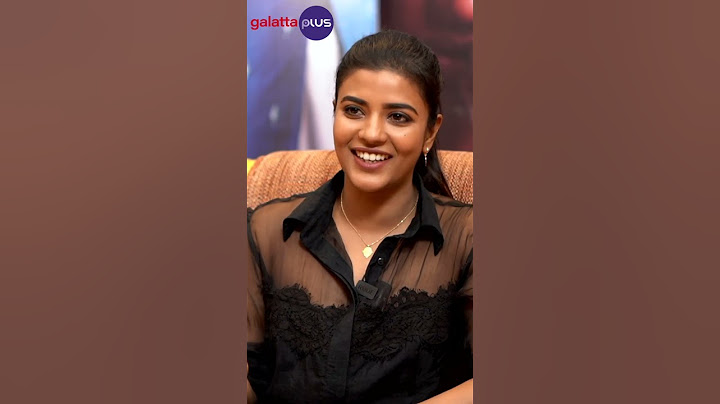 "My Character In Attakathi Was..." #aishwaryarajesh #driverjamuna #attakathi #vadachennai