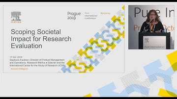Scoping "Societal Impact" for Research Evaluation | #PRCN2019