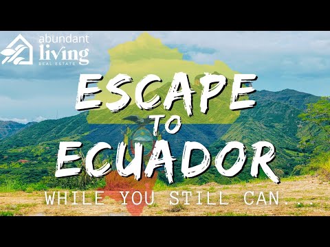ESCAPE TO ECUADOR 🇪🇨 While you still can... #ecuador #vilcabamba #travel #crisis #survival #prepper