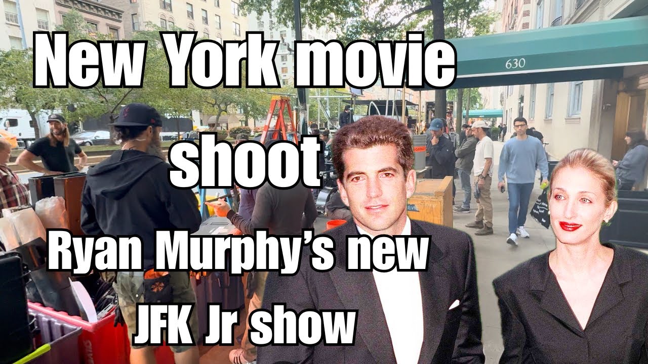 New York City movie shoot | Filming starts on Ryan Murphy's controversial show about JFK Jr romance