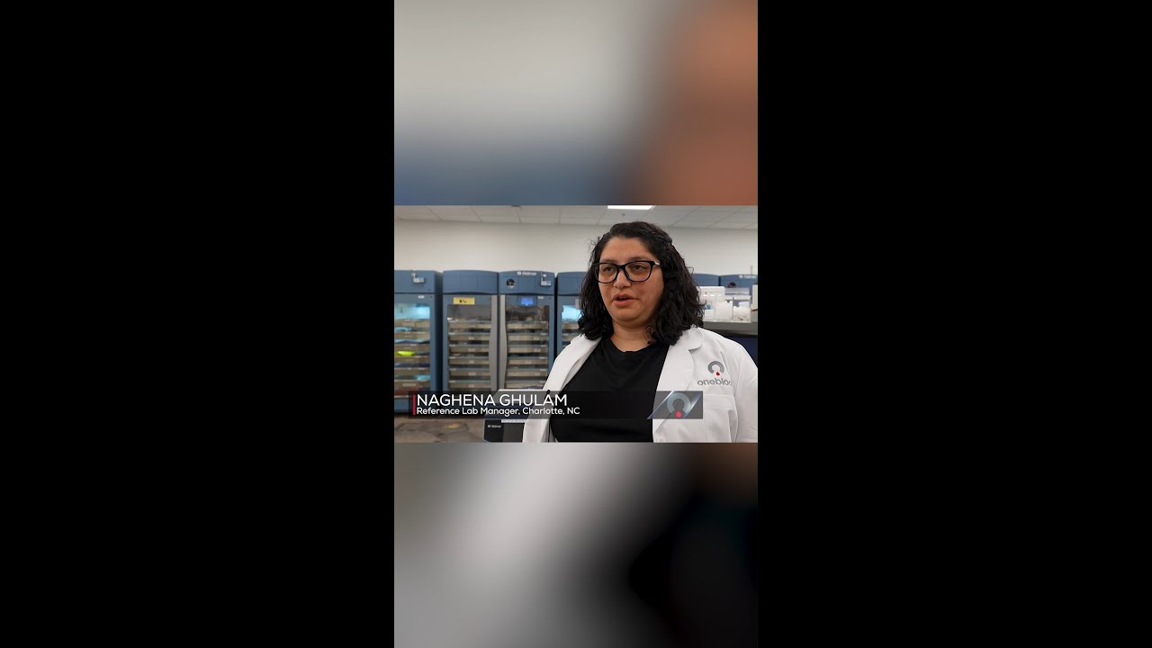 OneBlood's Reference Lab Saves Lives