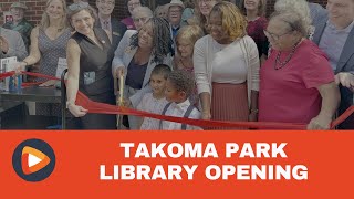 Takoma Park Opens New Library