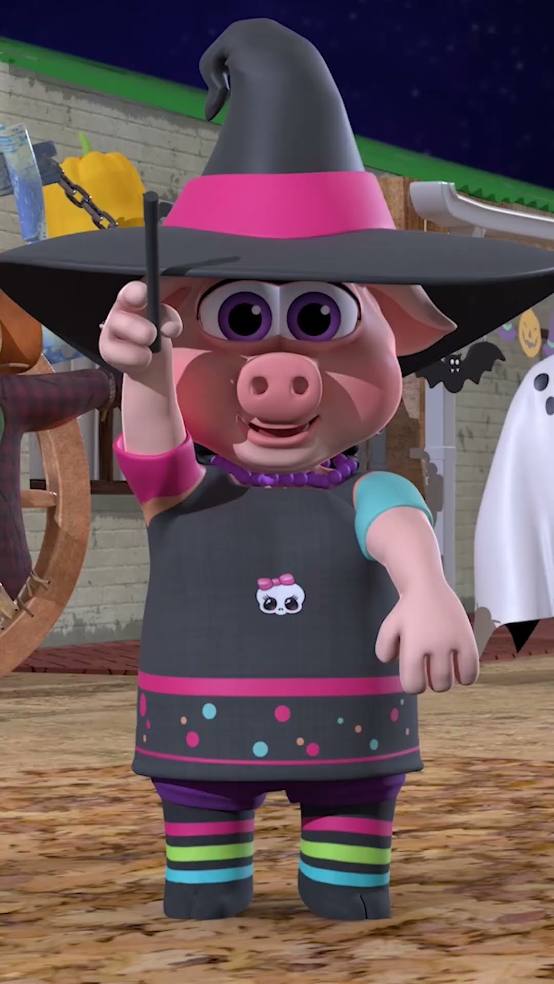 ? Especial Halloween en la Granja? El Baile de Halloween ??‍♂️ #Halloween #short