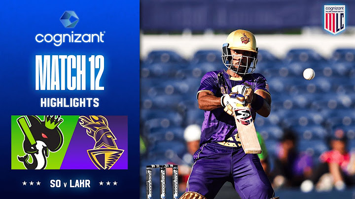 Cognizant Major League Cricket 2025 Match Highlights | Washington Freedom vs Texas Super Kings
