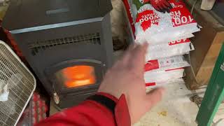 Pleasant Hearth Pellet Stove (PH50CABPS)(after 4 seasons)