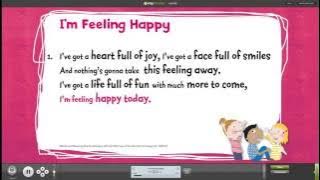 Assembly Song, Out of the Ark – I’m Feeling Happy - Words on Screen from SING A Joyful Assembly