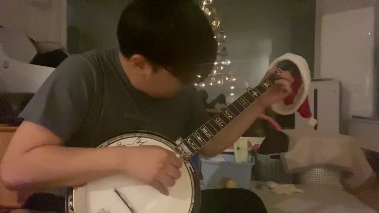 The first noel,o come all ye faithful, joy to the world banjo (carol ...