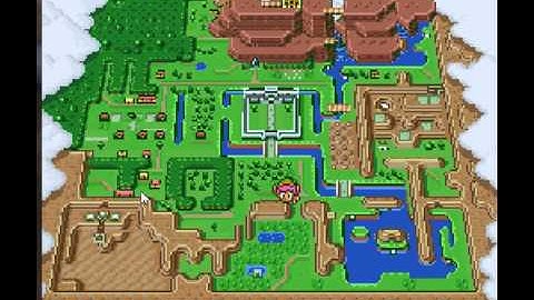 GG | Zelda a link to the past - map
