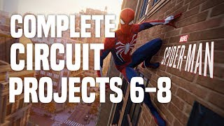 Spider-Man - Solve Circuit projects 6-8