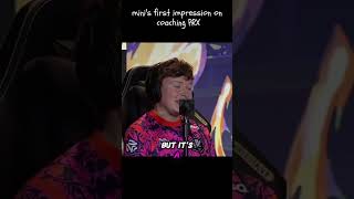 mini's first impression on coaching PRX #prx #alecks #mini #valorant #forsaken #gaming #vct #g2