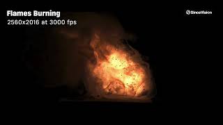Mesmerizing Ultra-Slow Motion Flames Burning @ 3000 FPS | SinceVision High-Speed Camera