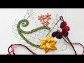 Hand Embroidery: Paisley Embroidery / Motif Embroidery / Flower Embroidery