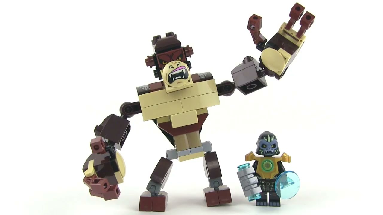 🔄 LEGO Chima Gorilla Legend Beast review! 70125 re upload - YouTube