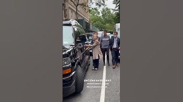 Hillary Clinton and Chelsea Clinton all Smiles at The View in NYC with a big Secret Service detail