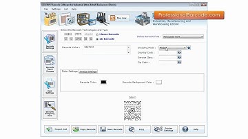 professionalbarcode.com Professional barcode label generator software generate 2d bar code labels