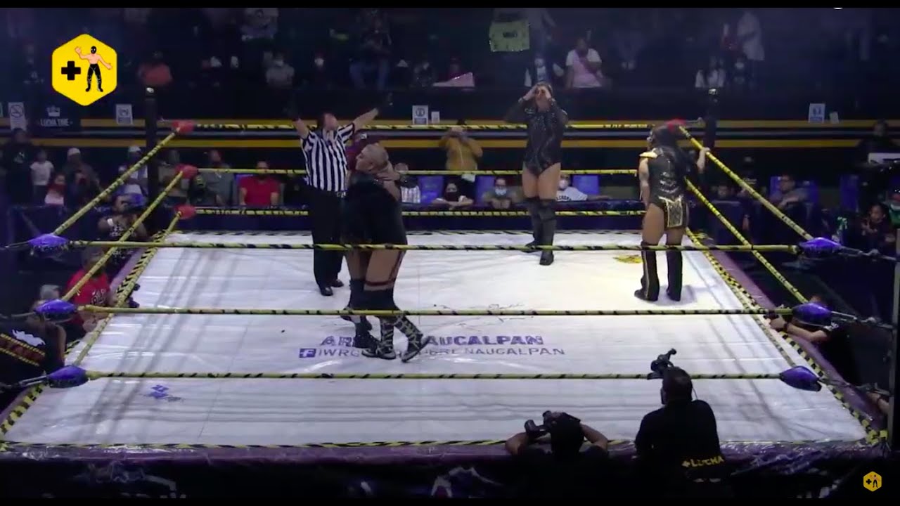 AAA vs IWRG: Lady Shani y Mamba vs Diva Salvaje y Jessy Ventura | Arena Naucalpan