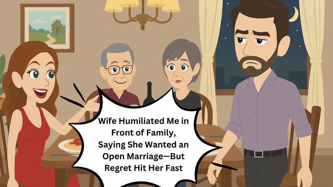 Wife Humiliated Me in Front of Family, Saying She Wanted an Open Marriage—But Regret Hit Her Fast