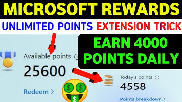 microsoft rewards unlimited points with extension Trick |microsoft rewards extension |Aasif Sheikh28