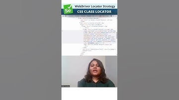 CSS Class Locator | Locator Strategy | Selenium WebDriver | STAD Solution