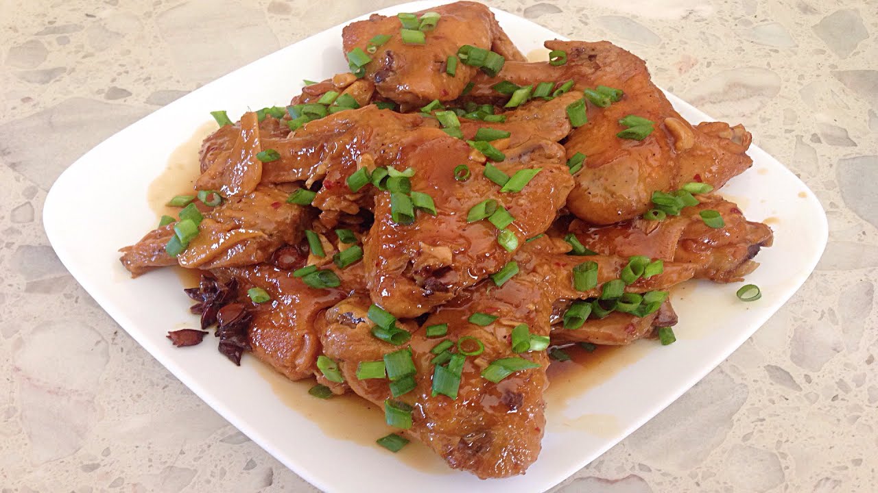 Braised Chicken Wings with CoCo Rico Soda - Canh Ga Khia Nuoc Dua - YouTube