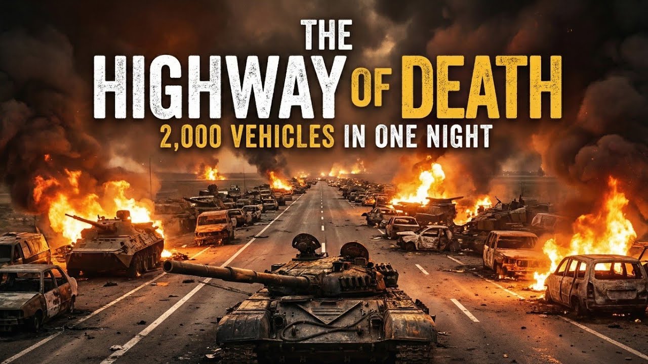 The Highway of Death: How 2,000 Vehicles Were Destroyed in ONE Night